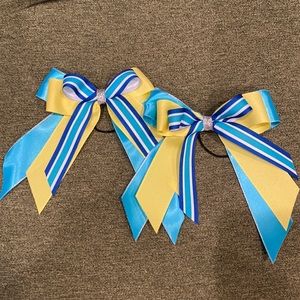 Horse show hair bows! Sold as a pair. Handmade.